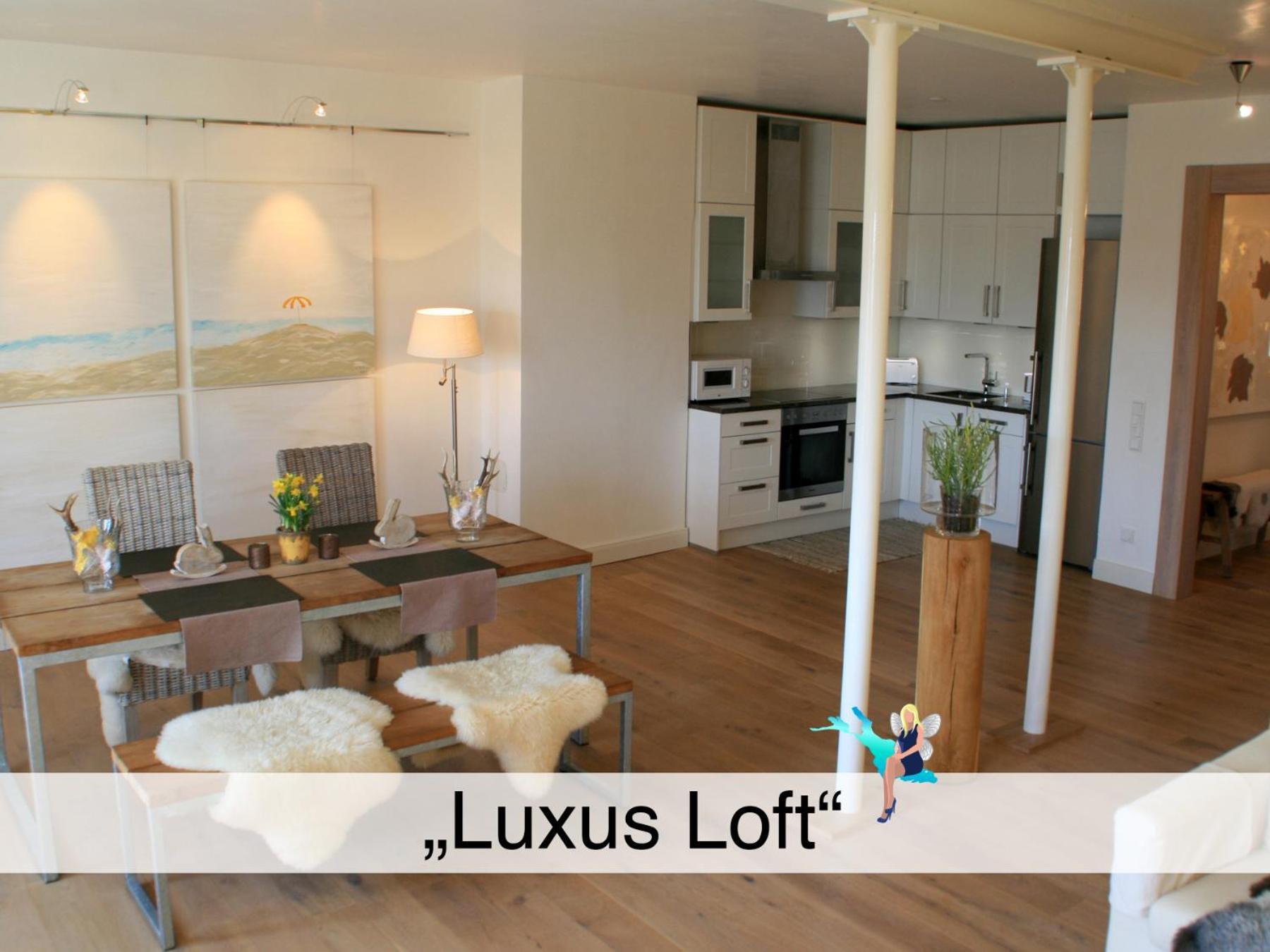 Ferienwohnung Luxus Loft لينداو المظهر الخارجي الصورة